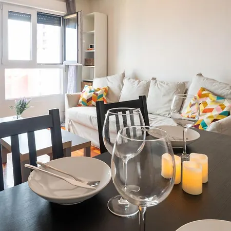 アパート La Ciudadela De Playa Y Centro ヒホン