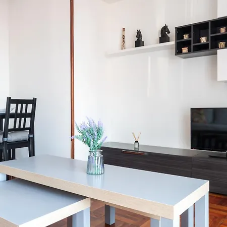 아파트 La Ciudadela De Playa Y Centro 기욘